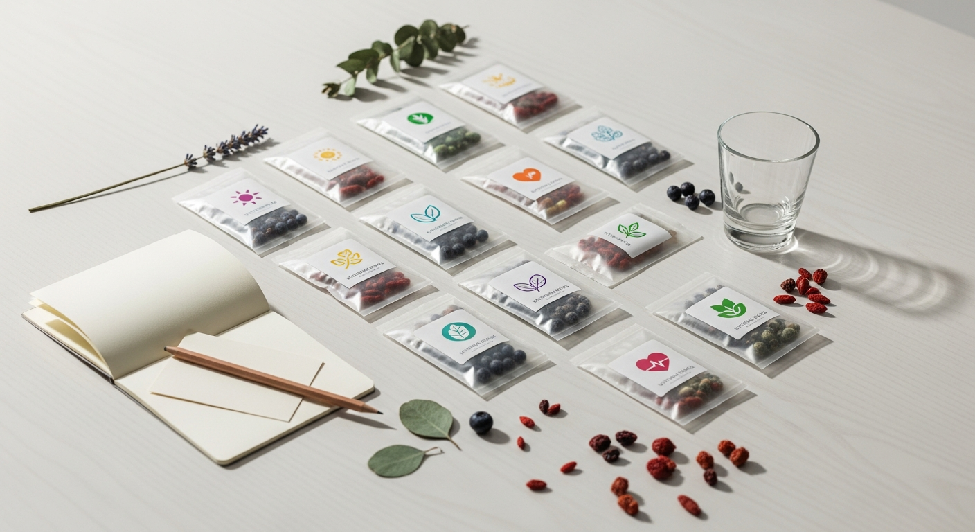 Order Your Own Custom Vitamin Packs With VitaRx 1 Order your own custom vitamin packs with vitarx illustration